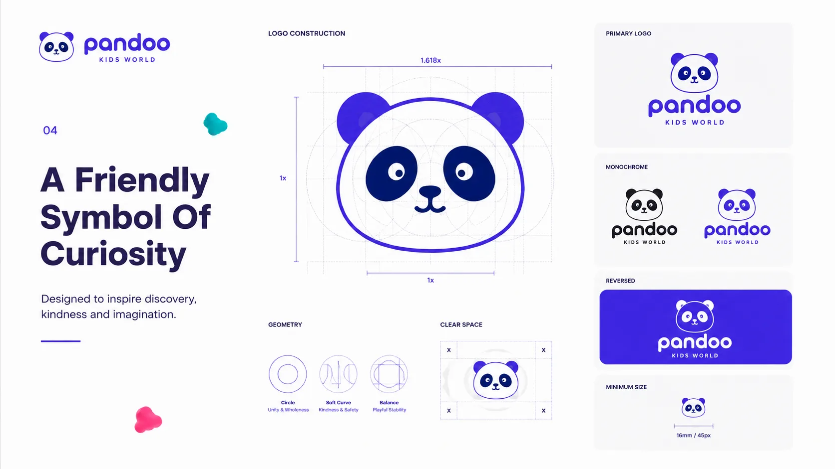 Pandoo Kids World — Logo and Branding packaging & visual design mockup 4 by Raghav Chopra